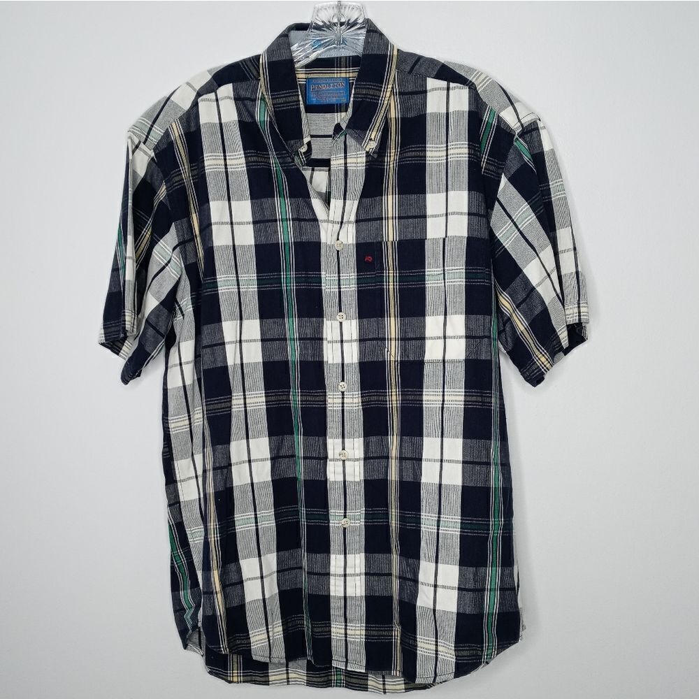 Pendleton plaid button down shirt size medium